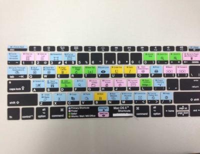 China Can provide free sample YTD 2013 multi-function logic skin final cut pro xfull keyboard cover for sale