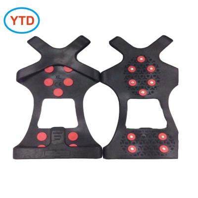 China Anti Slip Anti Slip Snow Shoes Ice Spiker On Shoes Spikes For Snow Winter Shoes for sale