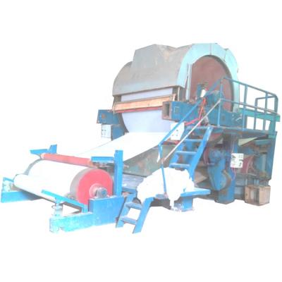 China Paper Industry Small Capacity 1 Ton Per Day Toilet Paper Tissue Paper Making Machine Factory for sale