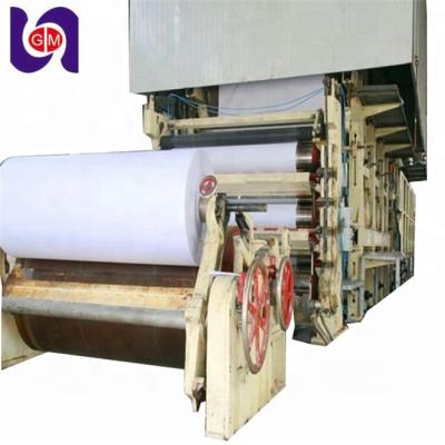 China Virgin a4 pulp low cost mills paper machine making paper from shavings, paper mill machinery in china for sale