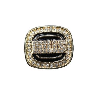 China TRENDY 1992 Chi cago B ulls Zinc alloy rhinestones J ordan No. 23 basketball champion ring for sale