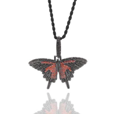 China CLASSIC Fashion stainless steel Chain with butterfly pendant jewelry necklaces for sale