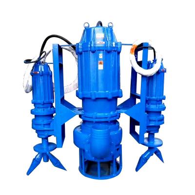 China Automotive Industry High Power Granularity 45mm 100hp Gravel Tailings Dredging Submersible Sand Pumps for sale