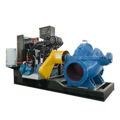 China Automotive Industry Irrigation Centrifugal Horizontal 8 Inch Diesel Water Pumps for sale