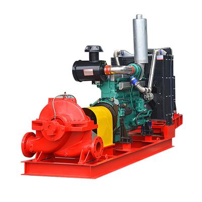 China Automotive 8 Inch 10 Inch 12 Inch Diesel Engine Split Casing Irrigation Pump for sale