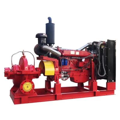 China Automotive industry 500hp large air flow 5000 m3/h cool agriculture irrigation used diesel engine water pump for sale