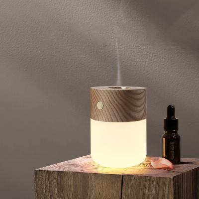 China Modern LED Aromatherapy with Night Lamp, Wooden Scented Atmosphere Lamp for Bedroom and Office for sale