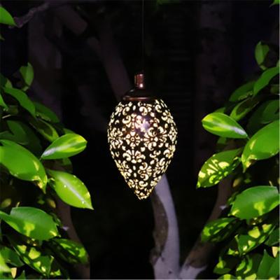 China New Style Solar Garden Pathway Lights Outdoor Solar LED Garden Lights Waterproof Hangable Solar Landscape Lights for sale