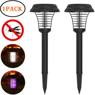 China Solar Powered LED Garden Light Pest Insect Zapper Mosquito Mosquito Killer Lamp Garden Lawn for Lawn Patio Yard and Walkway for sale