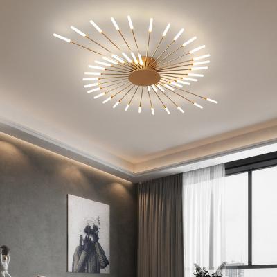 China Modern Chandelier Outdoor Mounted Fireworks Led Chandelier For Living Room Modern Led Chandelier Ceiling Chandelier Lamp Lighting Chandelier for sale