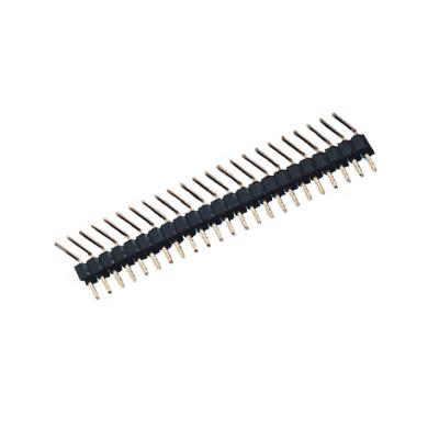 China PCB Circuit Board Connector 2.2mm Pin Header H2.3 Single Row Right Angle.header Connector for sale