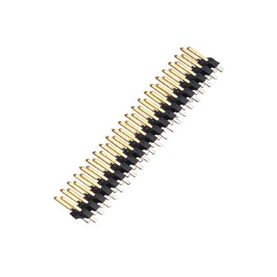 China DIP Type Triple Row 2.00mm Pin Pitch Connector 2.0mm Pitch Connectors H2.0 Pin Header Double Row Pin Header for sale