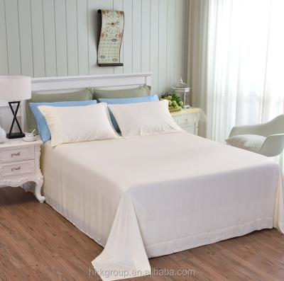 China 1cm Disposable Silky-smooth Single Bamboo Stripe Sheet Bedding Set for sale