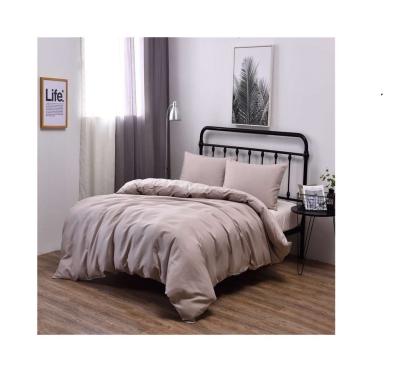 China Disposable Economic Custom Design Good Quality Plain Luxury Duvet Cover Set 100% Cotton for sale