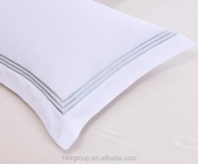 China Embroidery Custom Disposable 100% Cotton Hotsale 5Cm Sling Pillowcase for sale