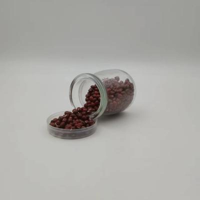 China Stylish steamable little pudding jar for home use with plastic lid and cork lid for sale