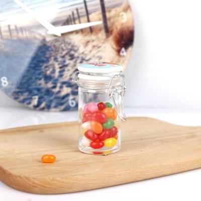 China Viable Ceramic Condiment Container Bottle Lid Kitchen Lock Food Packaging Storage Seasoning Jars for sale