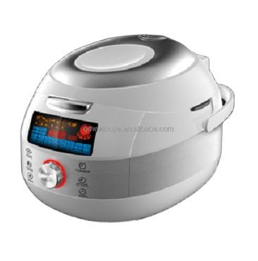 China 2021 Latest Hotel Stainless Steel 4L / 5L Drum Shape Electronic Multi Rice Cooker for sale