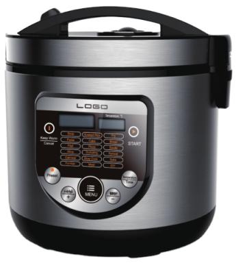 China Hotel Home Large Capacity 700w Large 4l 5l Multi Function Electric Rice Cooker With Led Display for sale