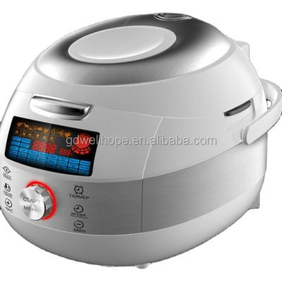 China 2021 Latest Hotel Stainless Steel 4L / 5L Drum Shape Electronic Multi Rice Cooker for sale