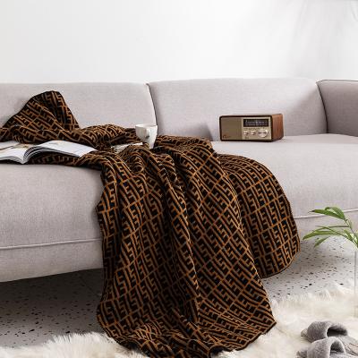 China European-style air conditioning double-sided knitted blanket 160*170CM for sale