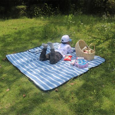 China Cotton Canvas Outdoor Outdoor Camping Printed Picnic Blankets Mat for sale