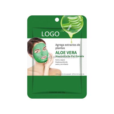 China Clean Moisturizer Gold Collagen Mud Film Aloe Vera Oil Control Slander Mask Mud Clean Film Wholesale Own Brand for sale