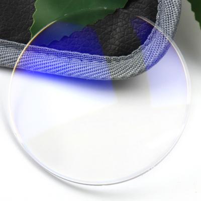 China Cheap High Quality Optical Lens 1.56 Single Vision Optical Blue Lens 1.59 1.61 1.67 Glasses Coating High Clear Plastic Lens for sale