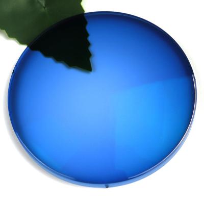 China High End Photochromic Hard Coating 1.56 UV420 Protection Lens SHMC Blue Lenses for sale