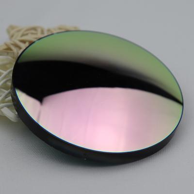 China Fashion 1.591 SHMC Photochromic Custom Mirror Coating Tinted Gold Sunglass Eyewear Uncoating Lens for sale