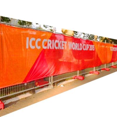 China Outdoor Advertising Display Inkjet Printing PVC Backdrop Vinyl Mesh Fence Wrap Banner for sale