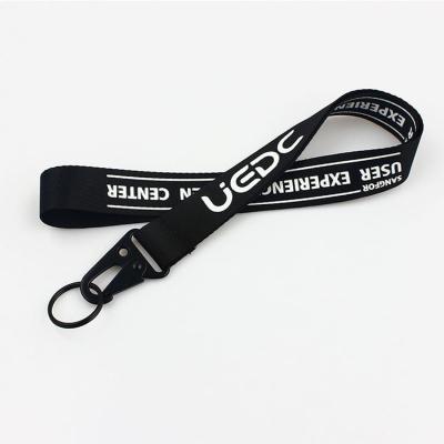 China Multi Color AD Backing Security Polyester Key Chain Neck Ties Lanyard For Phone, Key And ID for sale