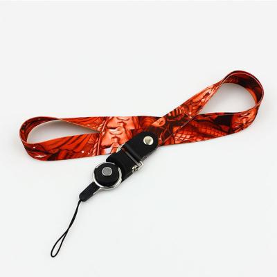 China Ad Factory Wholesale Low Price Custom Made High Quality Logo Bulk Printed Neck Polyester Lanyard for sale