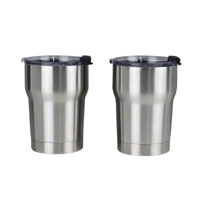 China Manufacture Viable Hot Sale 10Oz Beer Pong Cup With Lid Stainless Steel Vacuum Insulated Double Wall Tumbler for sale