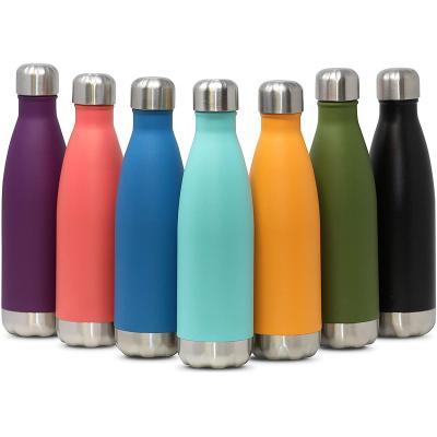 China PORTABLE Household Heat Insulation Double Wall Vacuum Insulated Stainless Steel Cola Water Bottles Thermos for sale