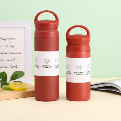 China Mini Travel 350Ml Tumbler Kids Cup Water Bottle Kids School Viable Coffee Bottle Double Wall Flask Mug for sale