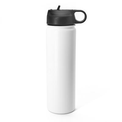 China PORTABLE Double Wall Vacuum Flask 20 24oz Custom Driven Logo Insulated Stainless Steel Water Bottles for sale