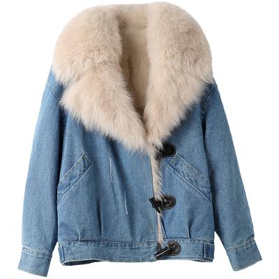 China Anti-shrink fur coat 2020 autumn and winter faux fur parka women's fur parka for sale