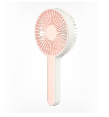 China Mini Plastic USB Fan Desktop Portable Handy Cooling Handheld Fan with USB Rechargeable Battery kc for sale