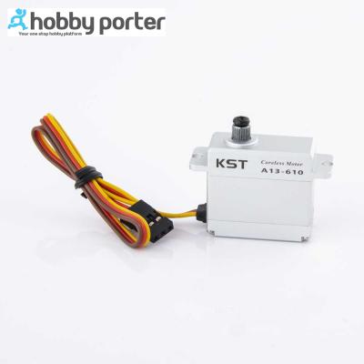 China Vehicles & KST A13-610 9kg 0.10sec RC Coreless Toys Remote Control Servo Motor for sale