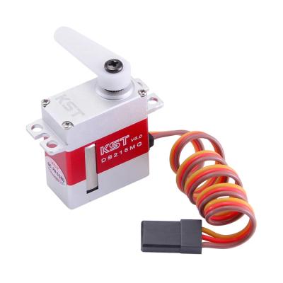 China Factory Outlet KST DS215MG V3.0 Digital Metal Gear Digital Mini Metal Gear Hobby Robot UAV Servo RC for sale