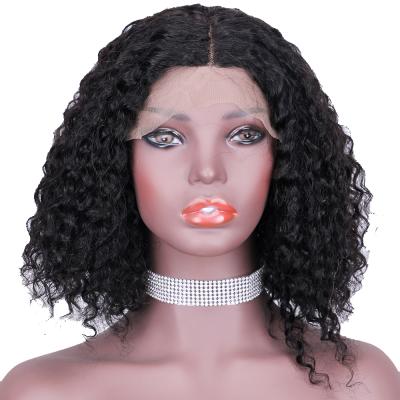 China Kinky Curly Full Lace Wig 100% Glueless Remy Curl Wigs Pre Plucked Virgin Raw Lace Frontal Wigs Cuticle Aligned Lace Cheap Price for sale