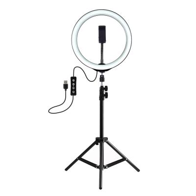 China PORTABLE fill LED light with 1.1m tripod stand set for direct emission for sale