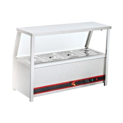 China food & Beverage Shops Hotel Restaurant Kitchen Equipments Stainless Steel Electric Heating Food Warmers for sale