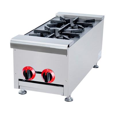 China Commercial Table Type Gas Cooker Hotel Hotel Kitchen Equipment Gas Stove for sale