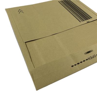 China Made from 100% Recyclable Kraft Padded Envelope Content Mailers Corrugated Paper Rigid Mailer Box Custom Logo for sale