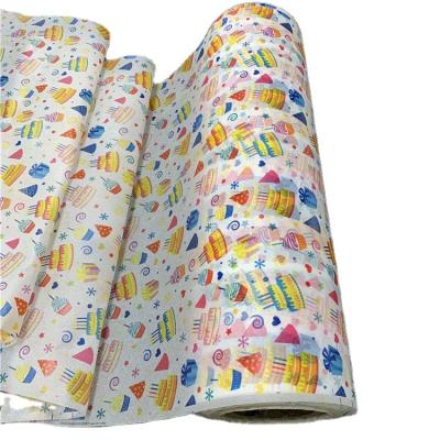 China Moisture Proof Gold Metallic Custom Printed Logo Tissue Paper Clothes Wrapping Tissue Paper for sale