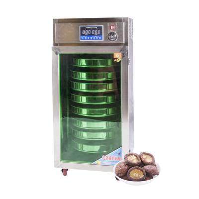 China Fruit Processing Industries Hot Selling Stainless Steel 10 Layers Fruit Rotary Food Dehydrator for sale