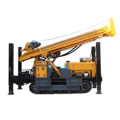 China Construction worksÂ   Borehole Water Well Drilling Rig / 400m Water Well Drill Rig for sale