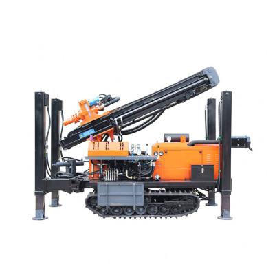 China High Efficiency Water Bore Well Cheap Price Air Compressor Water Well Drilling Rig Machine For Sale for sale